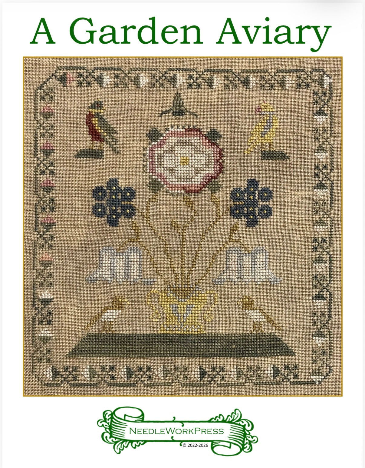 A Garden Aviary ~ Needlework Press