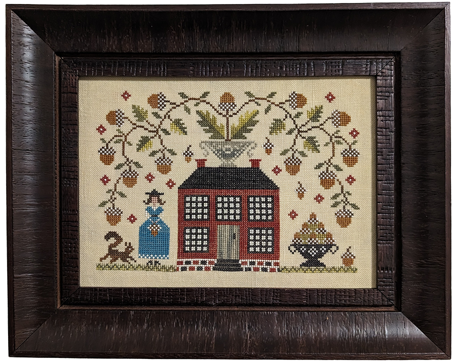 A Gathering of Acorns ~ Fox and Rabbit