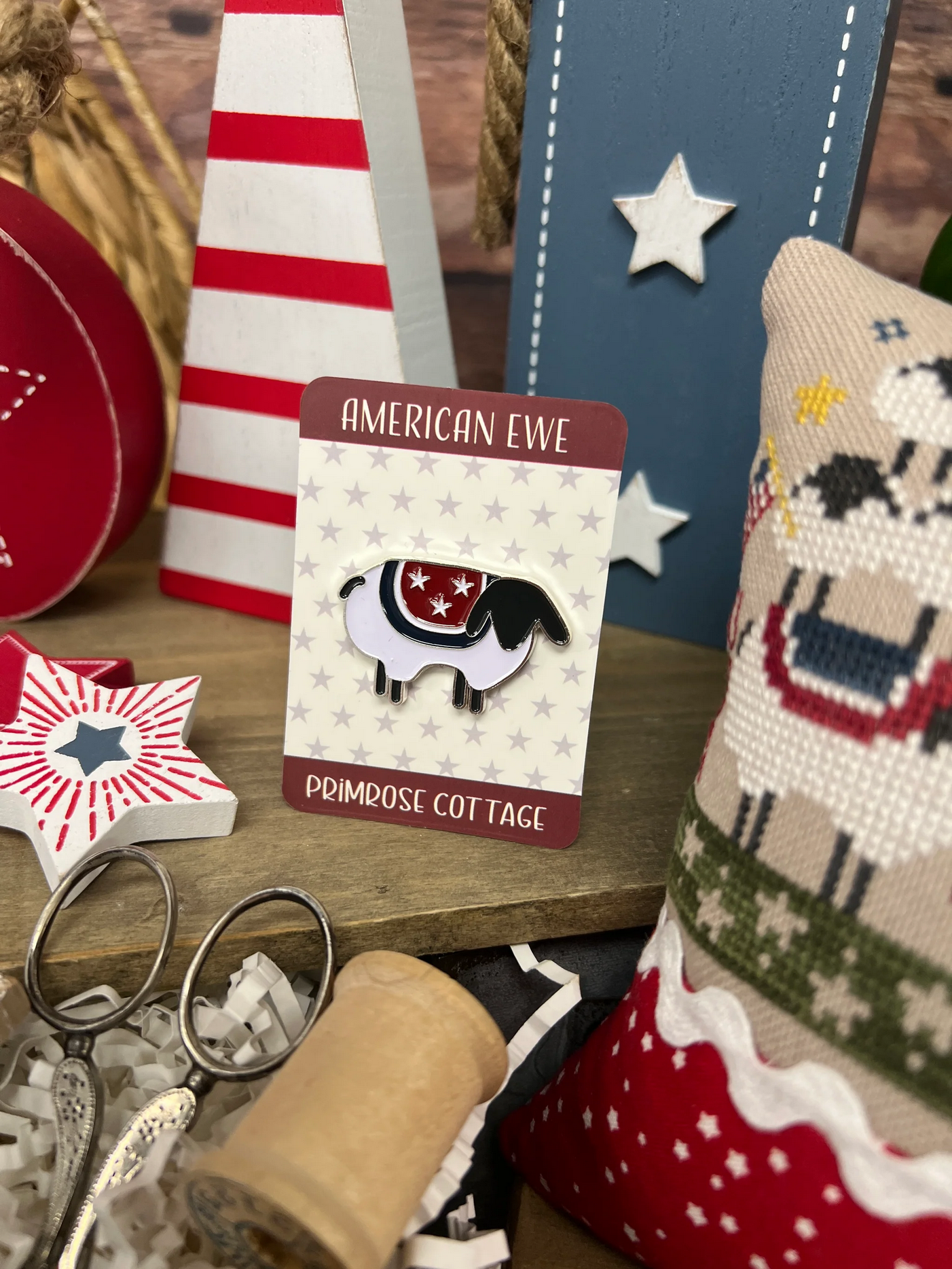 American Ewe Needle Minder ~ Primrose Cottage