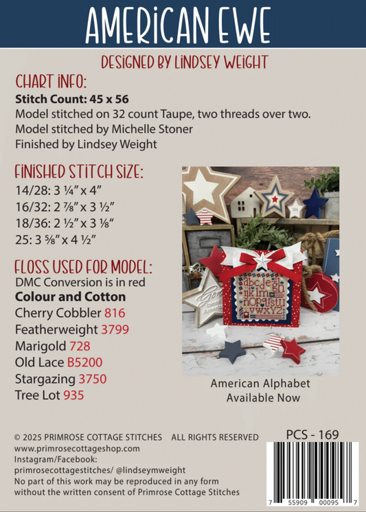 American Ewe ~ Primrose Cottage