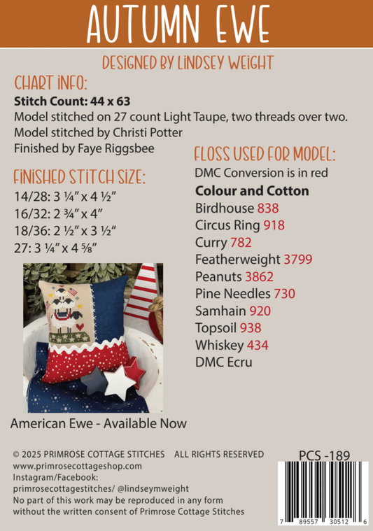 Autumn Ewe ~ Primrose Cottage
