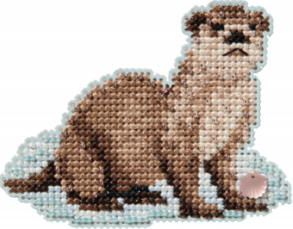 Autumn Harvest Collection "Otter" ~ Beaded Kit ~ Mill Hill