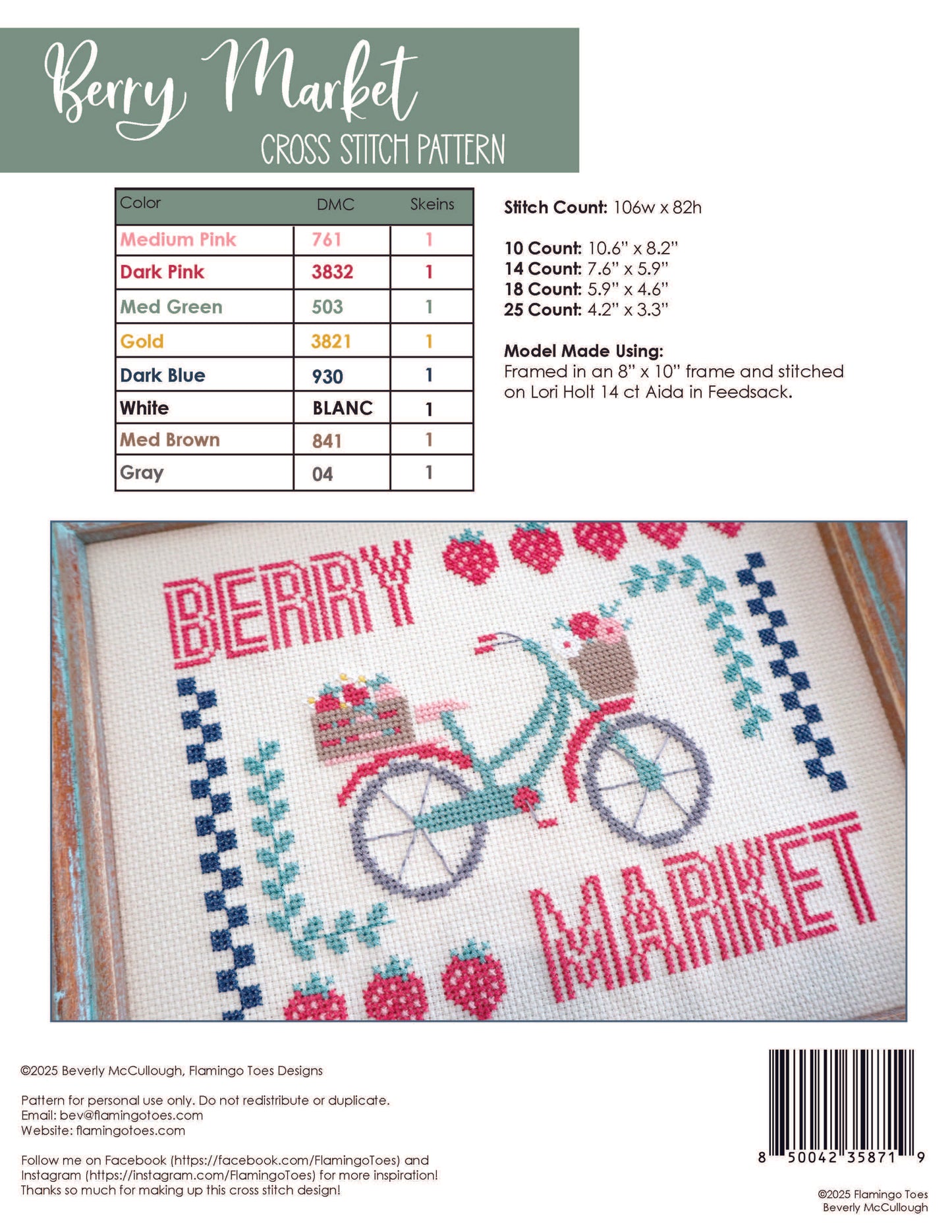 Berry Market ~ Market Exclusive ~ Flamingo Toes