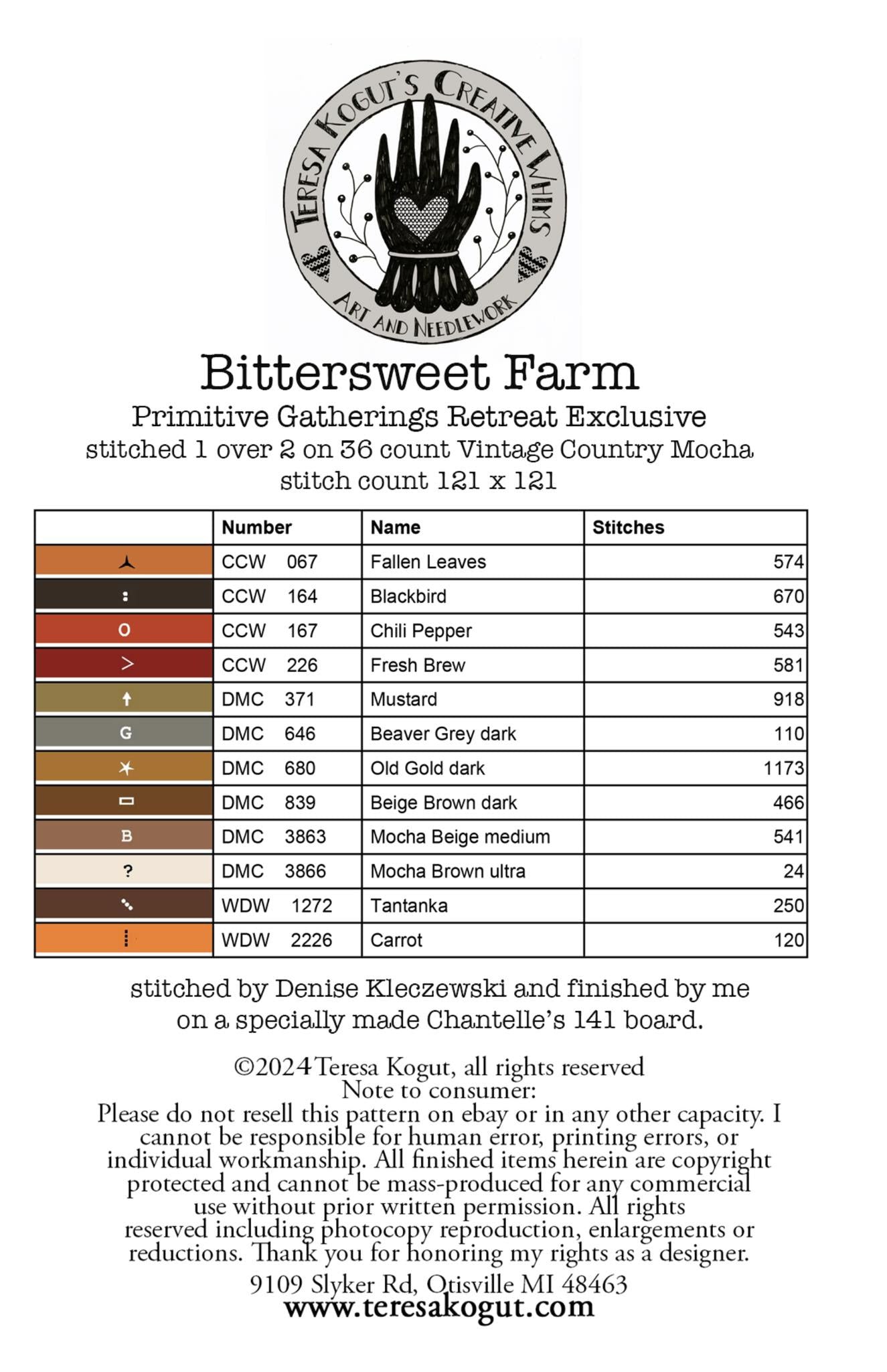 *PRE-ORDER* Bittersweet Farm ~ Teresa Kogut