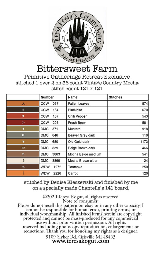 Bittersweet Farm ~ Teresa Kogut