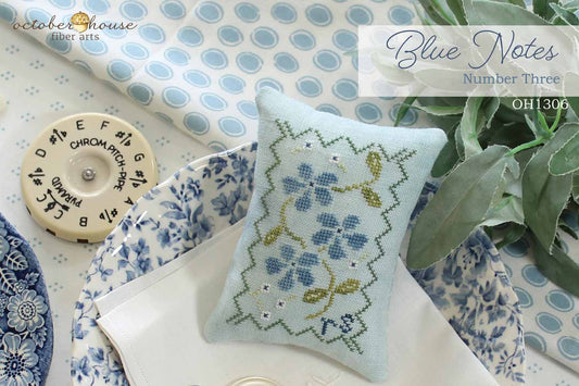 Blue Notes - Set of 3 ~ October House ~ Nashville Needlework Market 2026