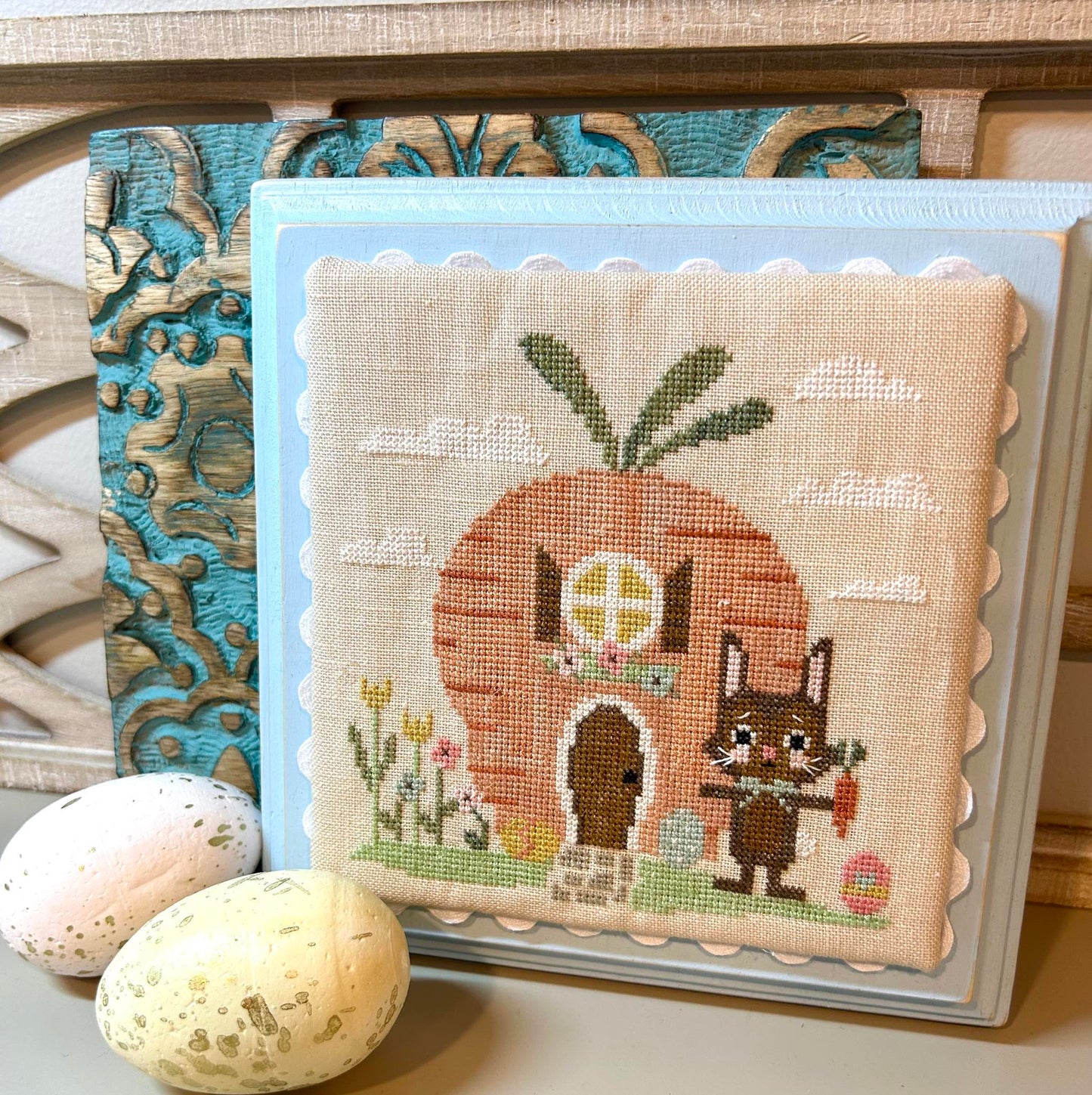 Bunny's House ~ Emily Call Stitching