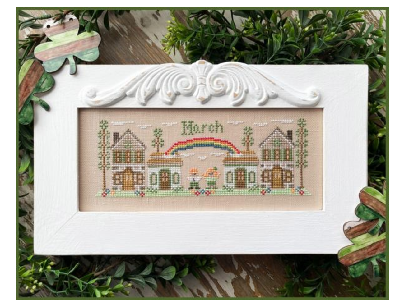 Monthly Mini Village - March ~ Country Cottage Needleworks