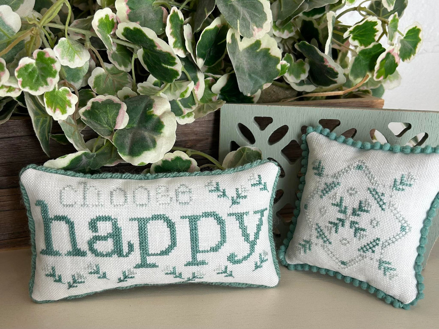 Choose Happy ~ Emily Call Stitching