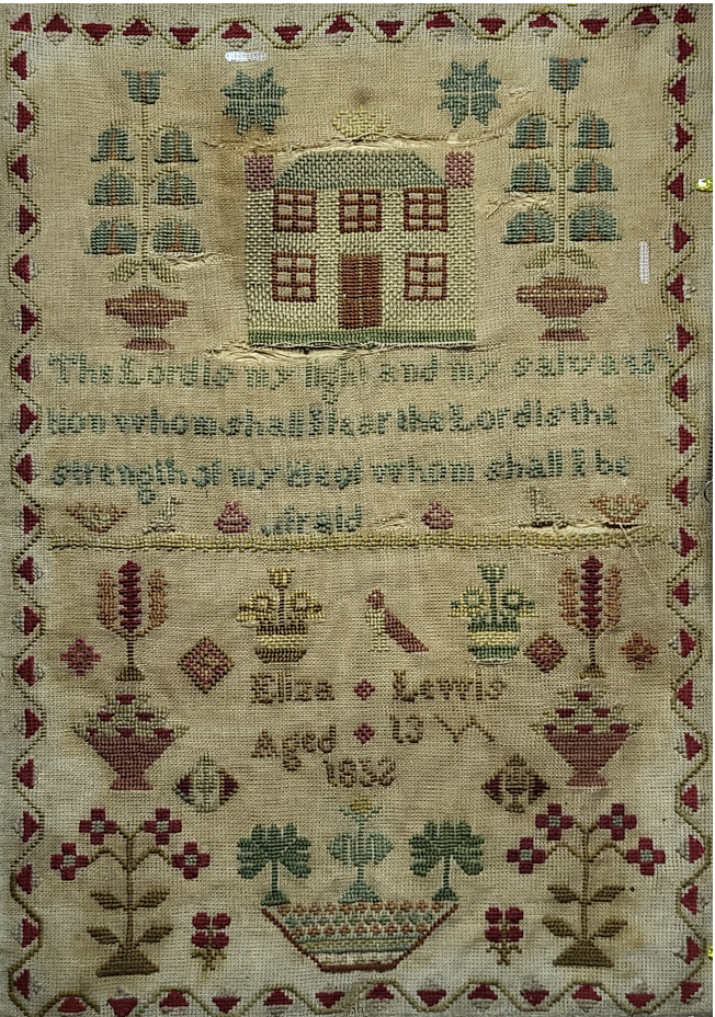 Eliza Lewis 1852 ~ Nashville Exclusive ~ The Spanish Stitcher