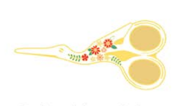 Embroidery Scissor Needle Minder ~ Flamingo Toes