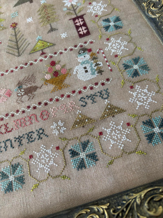 *PREORDER* Enchanted Winter Sampler ~ Market Exclusive ~ Pansy Patch ~ Nashville Needlework Market 2026