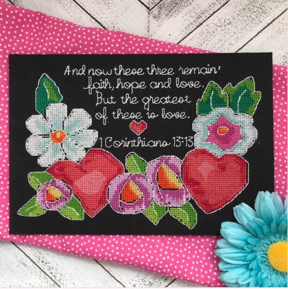 * PREORDER * Faith, Hope and Love ~ Luhu Stitches