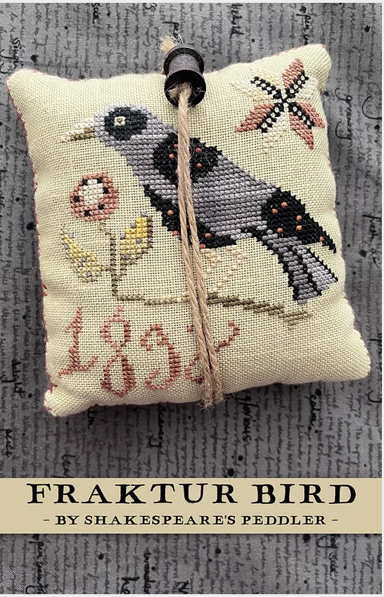 Fraktur Bird ~ Shakespeare's Peddler