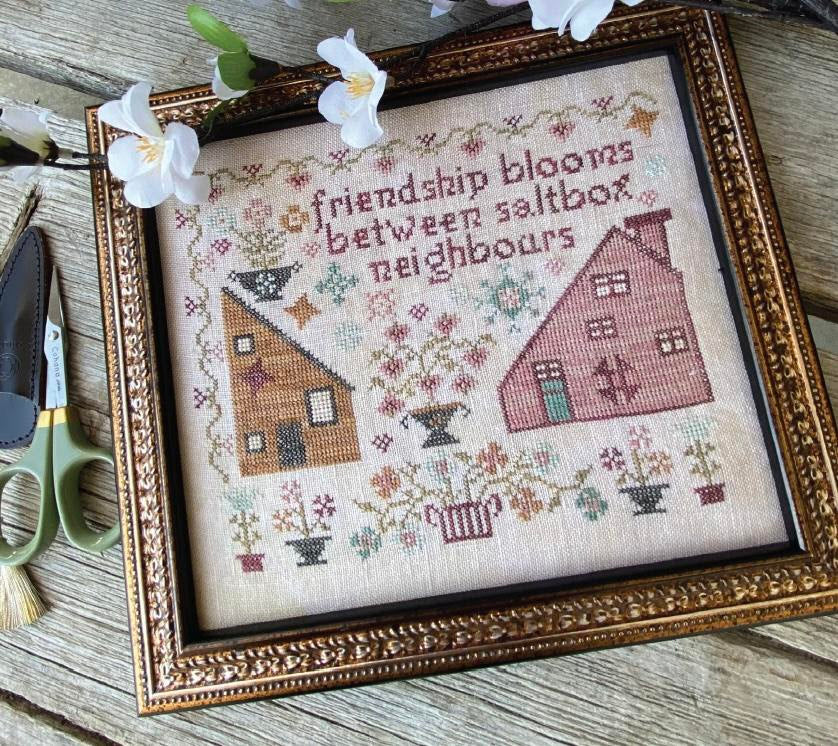 Friendship Blooms ~ Pansy Patch Quilts and Stitchery