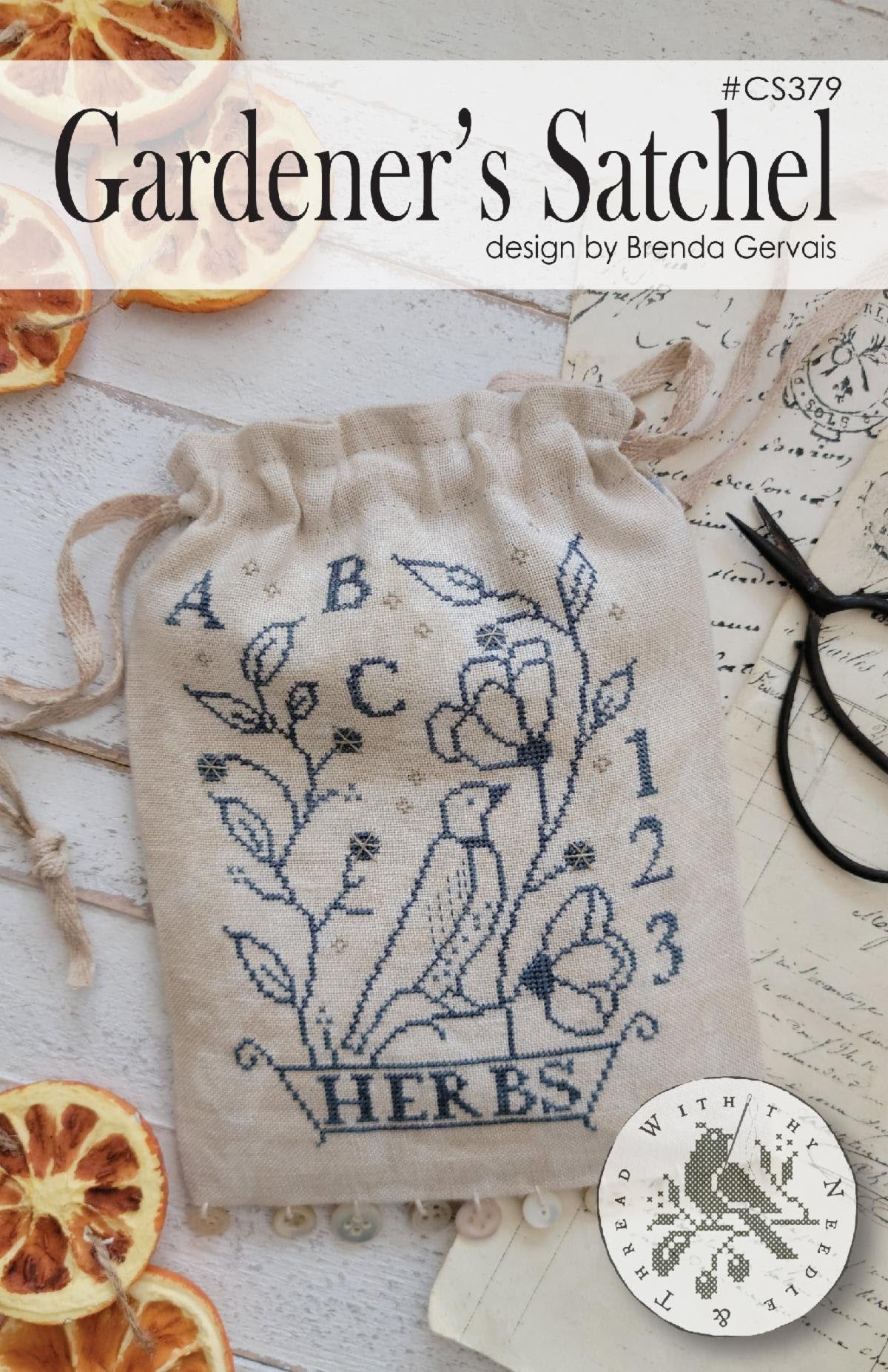 *NEW* Gardener's Satchel ~ With Thy Needle & Thread