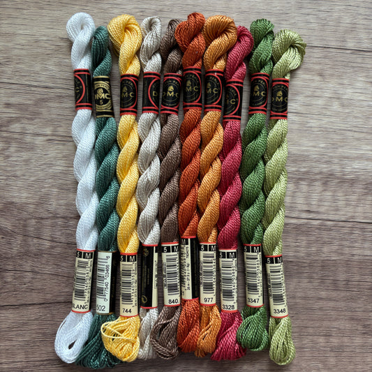 *PREORDER* Goose on the Loose - Chart, Floss and Mini Pin Pack ~ Hands on Design ~ Nashville Needlework Market 2026