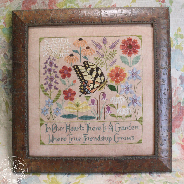 Heart's Garden ~ The Blue Flower ~ Nashville Needlework Market 2026