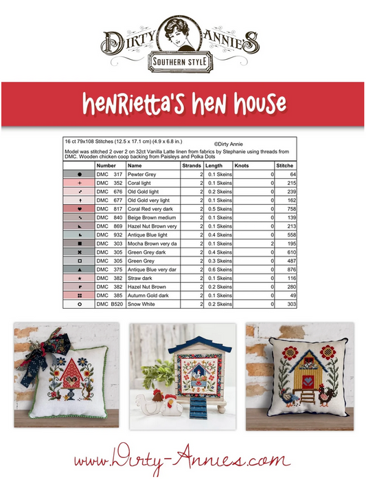 Henrietta's Hen House ~ Dirty Annie's Southern Style