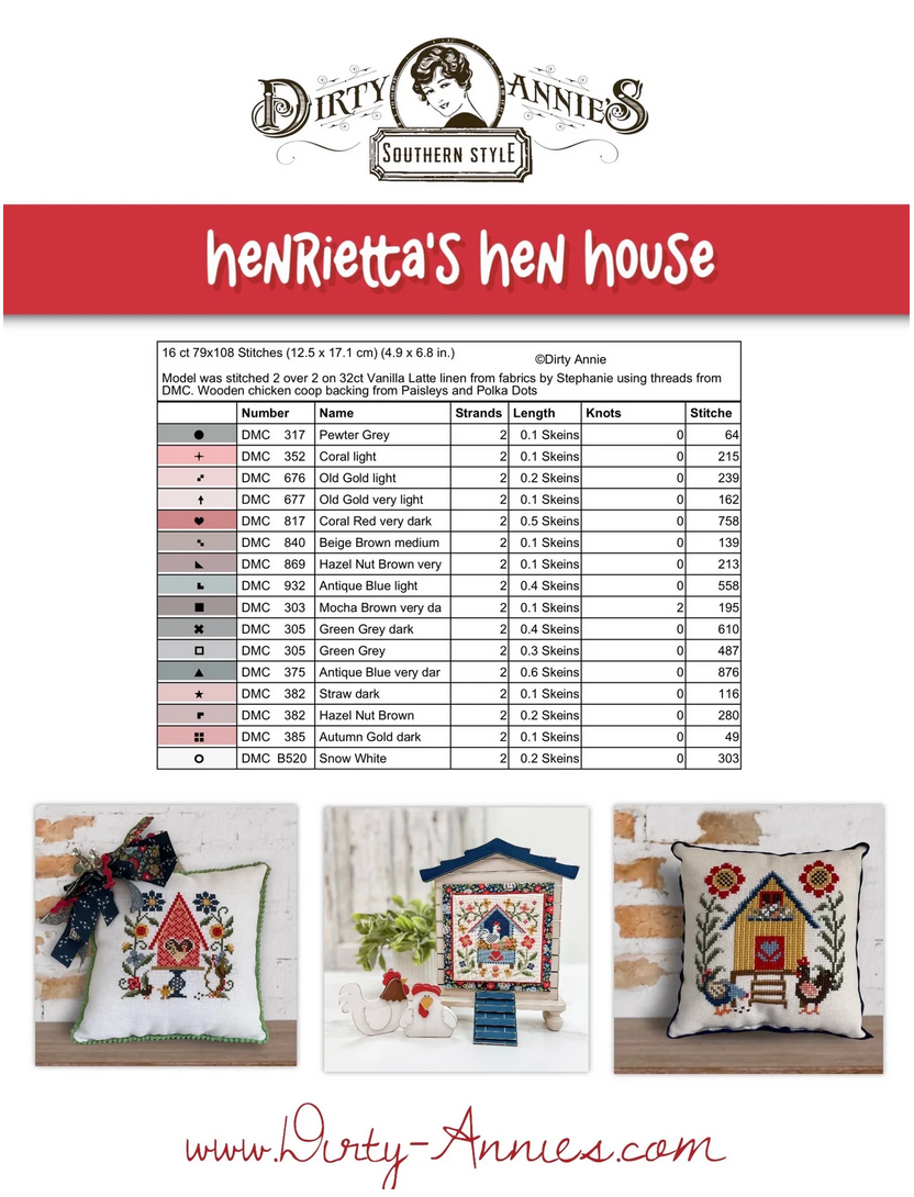 Henrietta's Hen House ~ Dirty Annie's Southern Style
