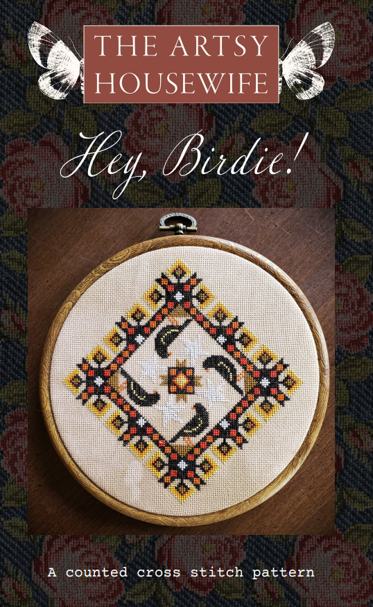 PRE-ORDER ** Hey, Birdie! ~ Needlework Marketplace 2025 ~ The Artsy Housewife