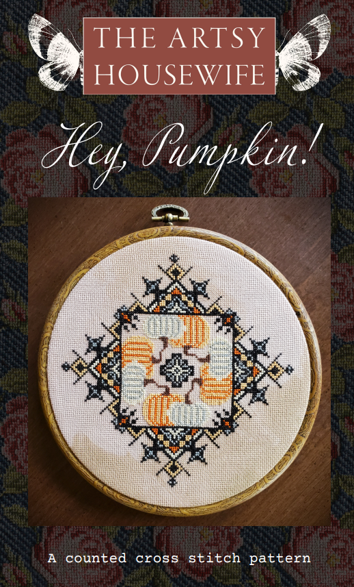 PRE-ORDER ** Hey, Pumpkin! ~ Needlework Marketplace 2025 ~ The Artsy Housewife