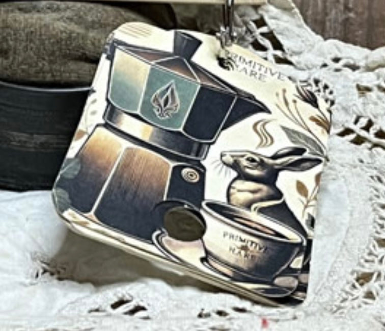 Coffee Thread Keep with Thread Drops ~ The Primitive Hare