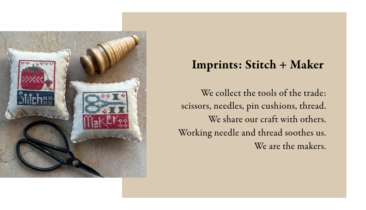 Imprints: Stitch + Maker ~ Heart in Hand
