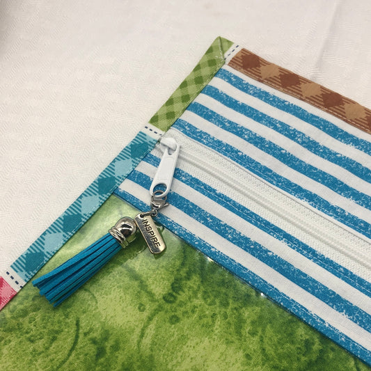 Inspire ~ Vinyl Front Project Bag