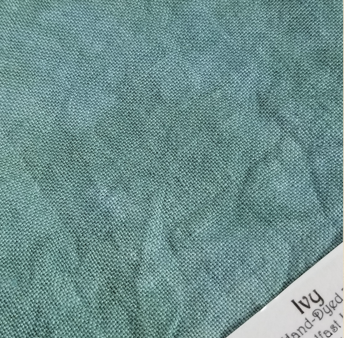 Ivy ~ 32 Count Linen ~ Fiber on a Whim