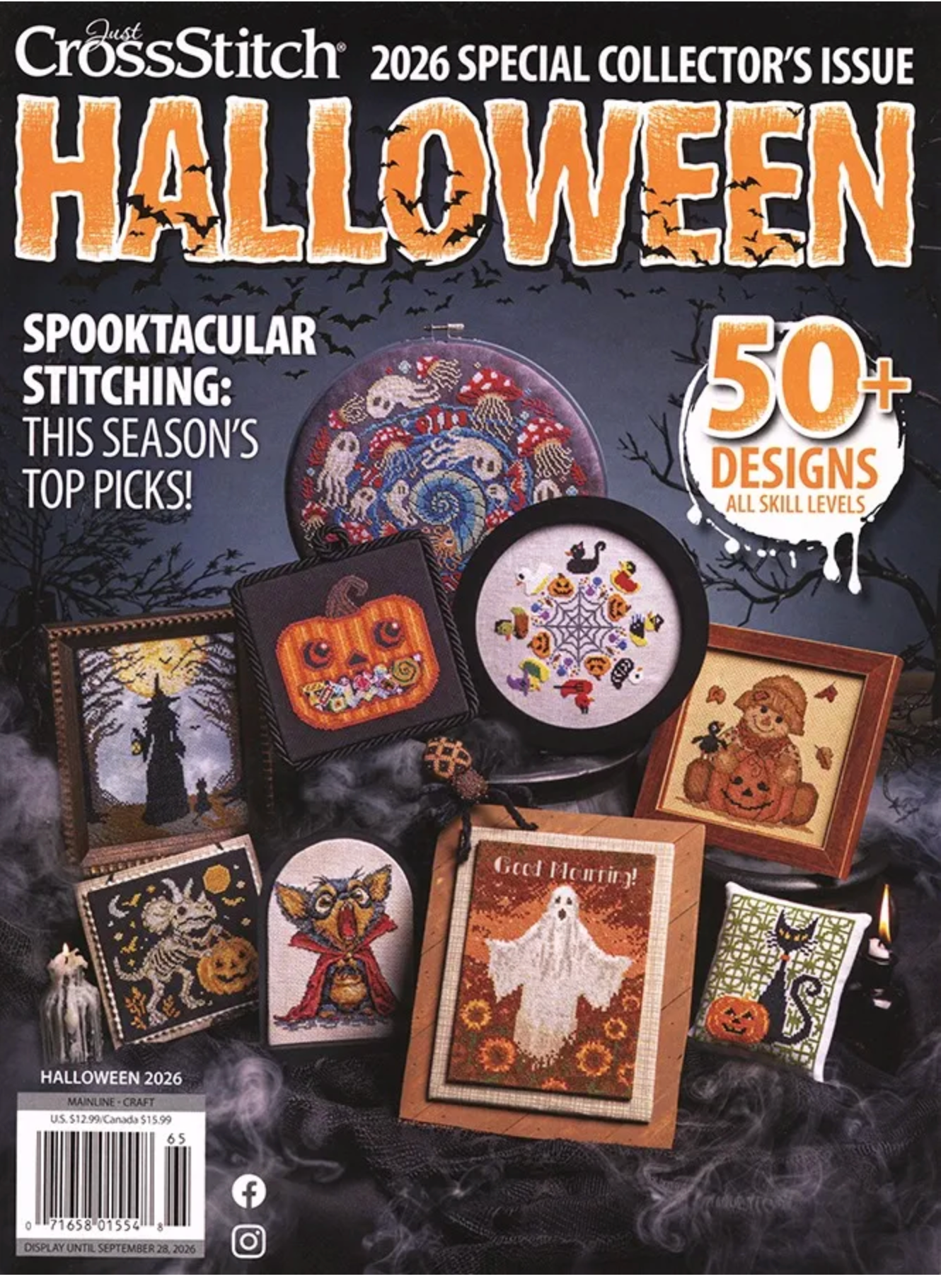 Halloween 2026 ~ Just Cross Stitch Magazine