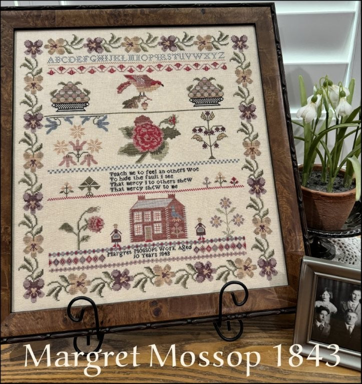 PRE-ORDER ** Margret Mossop 1843 ~ Needlework Marketplace 2025 ~ The Scarlett House