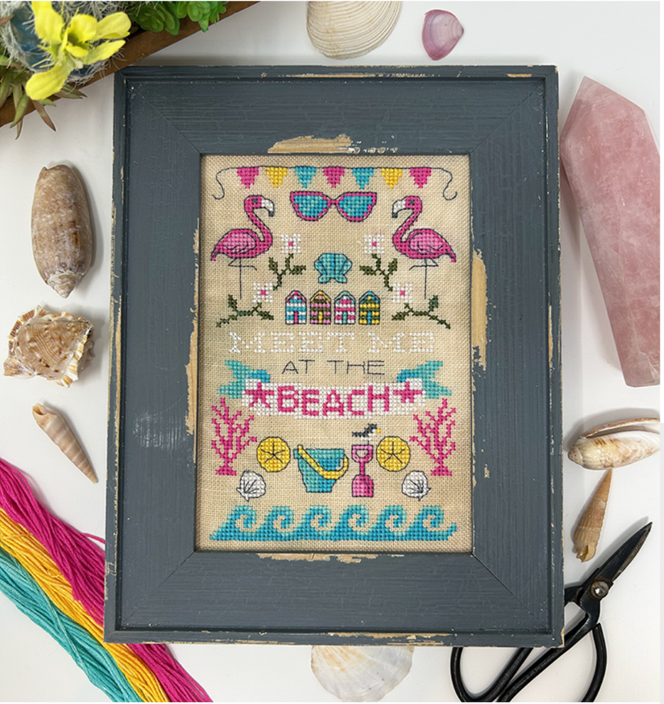 *PREORDER* Meet Me at the Beach ~ Tiny Modernist ~ Nashville Needlework Market 2026