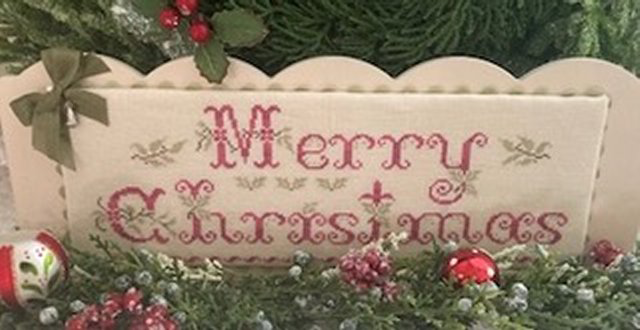 PRE-ORDER ** Merry Christmas ~ Needlework Marketplace 2025 ~ JBW Designs