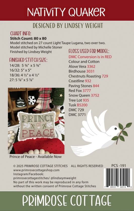 Nativity Quaker ~ Primrose Cottage