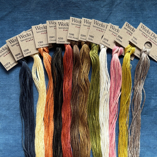 *PREORDER* Night Light - Chart, Floss and Mini Pin Pack ~ Hands on Design ~ Nashville Needlework Market 2026