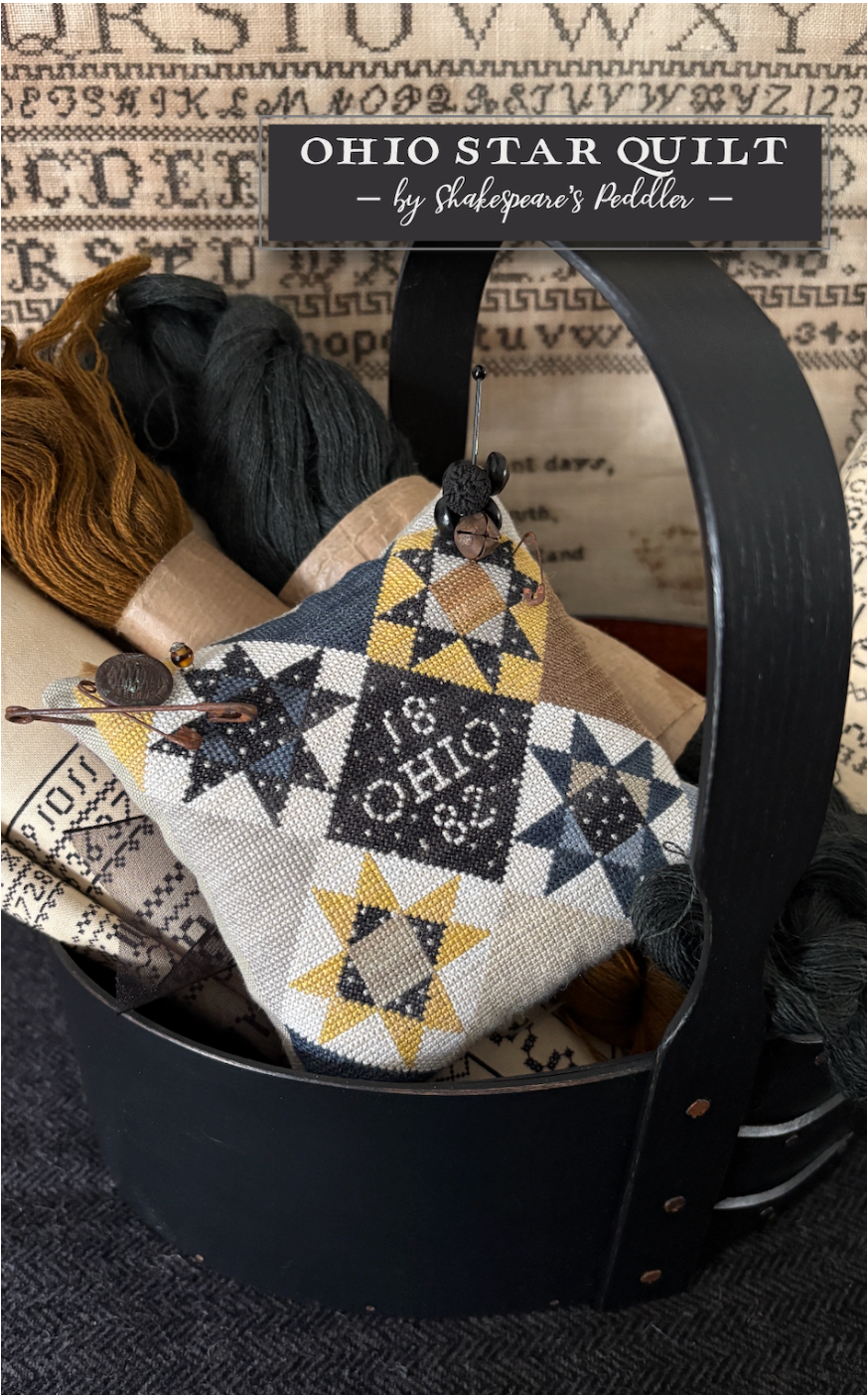 *PREORDER* Ohio Star Quilt ~ Shakespeare's Peddler ~ Nashville Needlework Market 2026