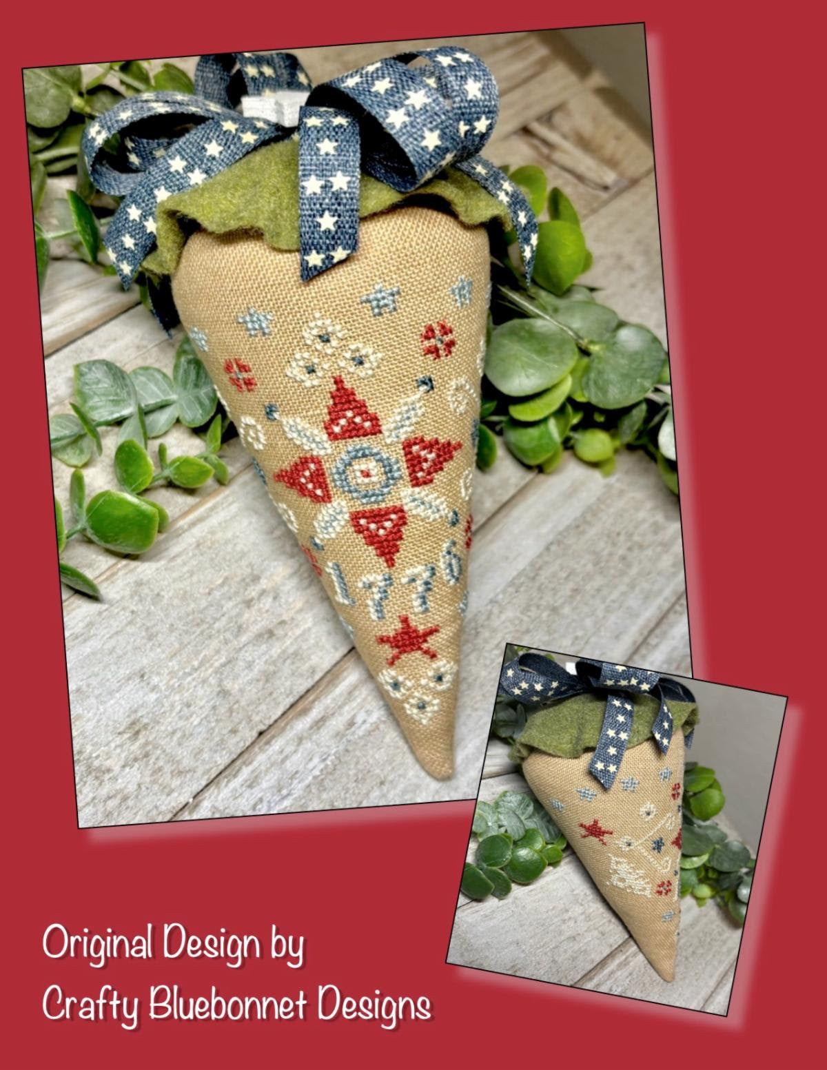 *PREORDER* Patriotic Berry ~ Crafty Bluebonnet Designs ~ Nashville Needlework Market 2026