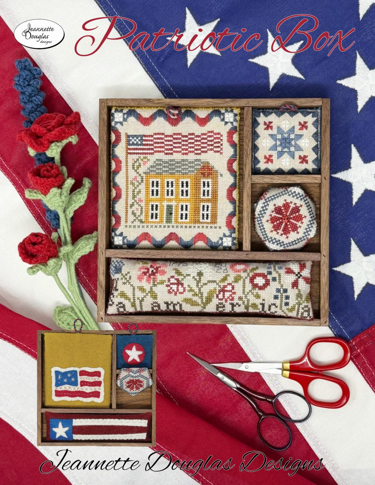 *PREORDER* Patriotic Box ~ Jeannette Douglas ~ Nashville Needlework Market 2026