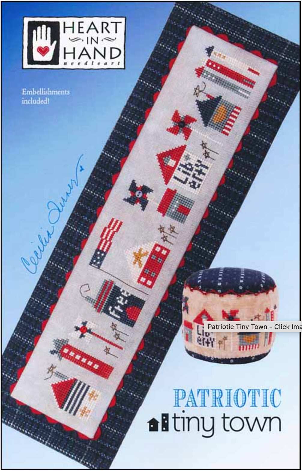 Patriotic Tiny Town ~ Heart in Hand