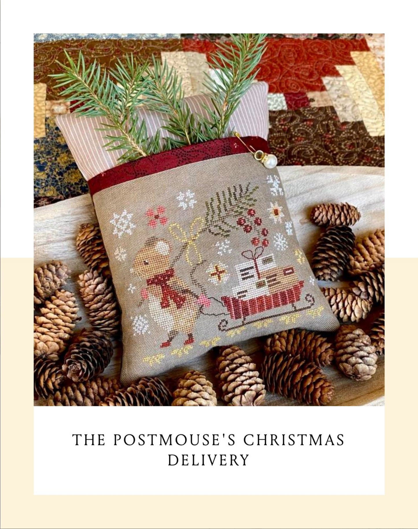 Postmouse's Christmas Delivery ~ Blueberry Ridge Design