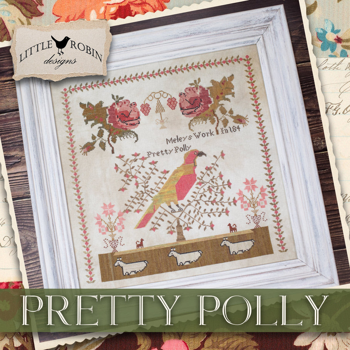 *PREORDER* Pretty Polly ~ Little Robin Desings ~ Nashville Needlework Market 2026