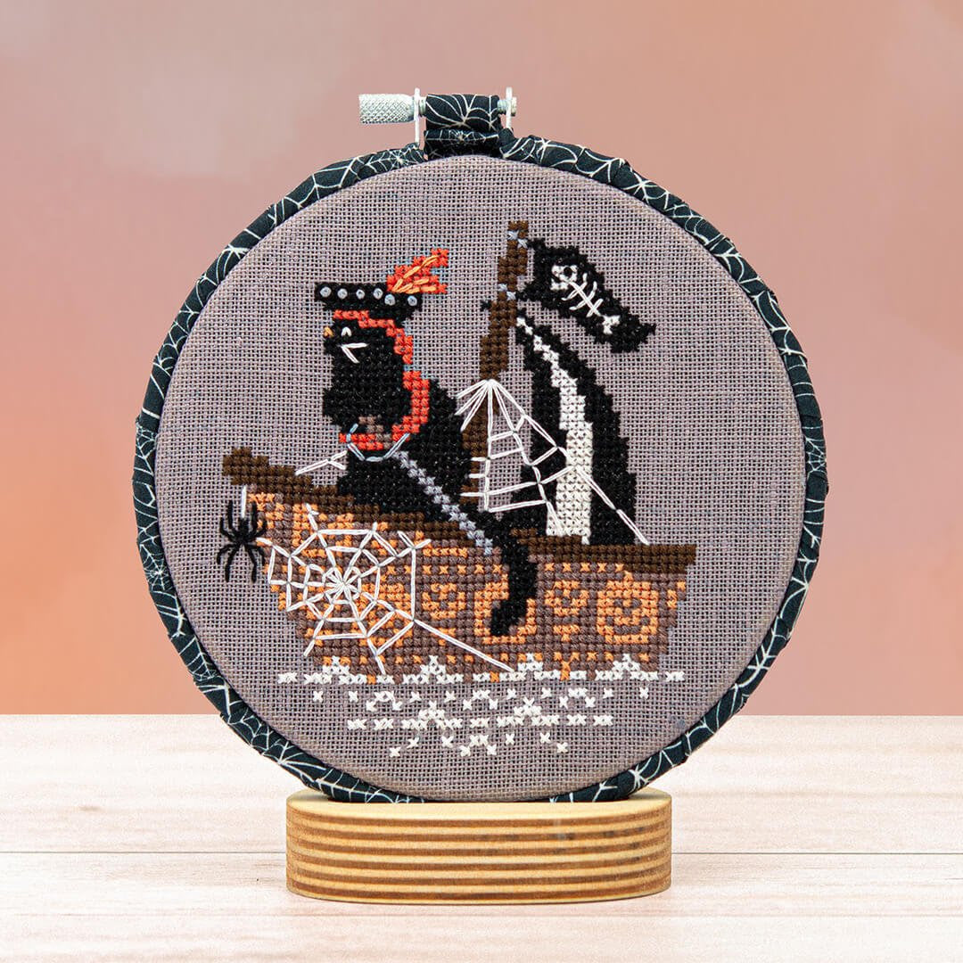 PRE-ORDER ** Purr-fect Pirate ~ Needlework Marketplace 2025 Exclusive ~ Counting Puddles