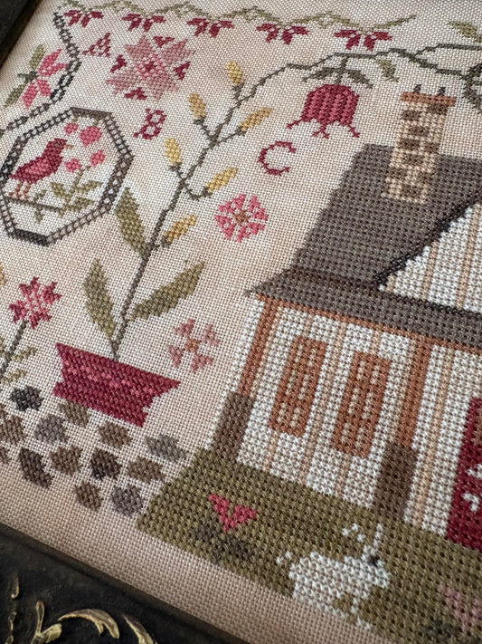 *PREORDER* Quaker Farmhouse ~ Pansy Patch & Blueberry Ridge ~ Nashville Needlework Market 2026