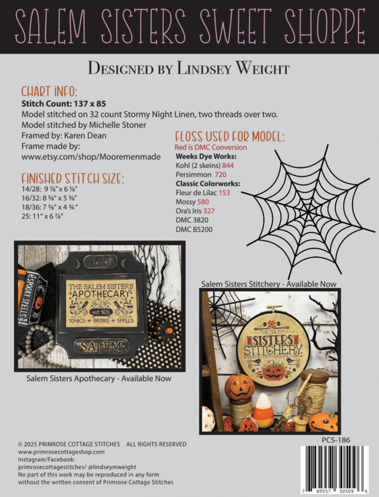 Salem Sisters Sweet Shoppe ~ Primrose Cottage