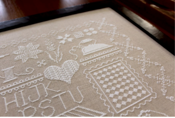 Americana White ~ October House Fiber Arts