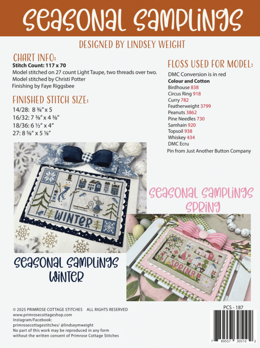 Seasonal Samplings - Autumn ~ Primrose Cottage