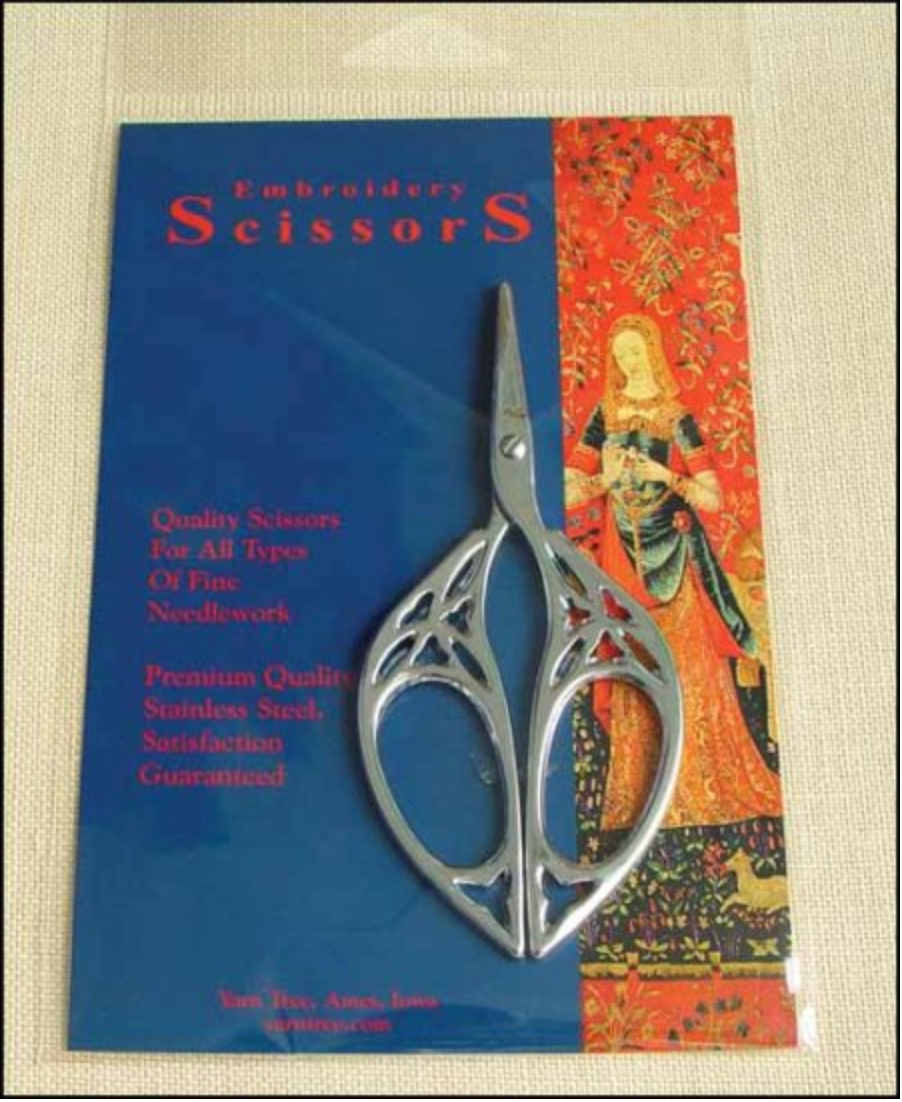 Silver Butterfly Embroidery Scissors ~ Yarn Tree