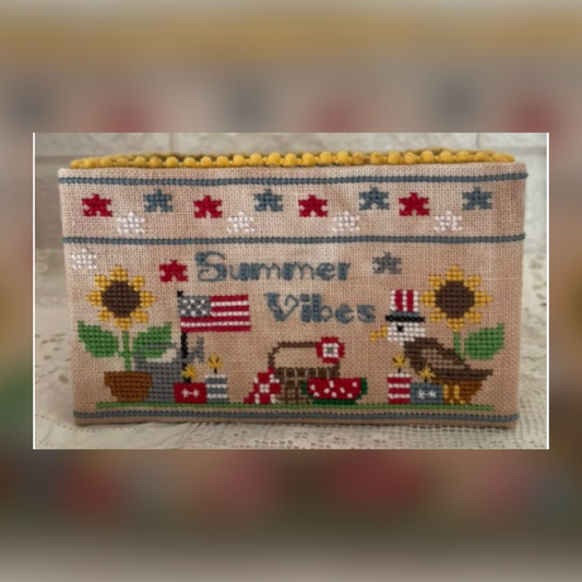 *PREORDER* Summer Vibes Basket ~ Mani di Donna ~ Nashville Needlework Market 2026