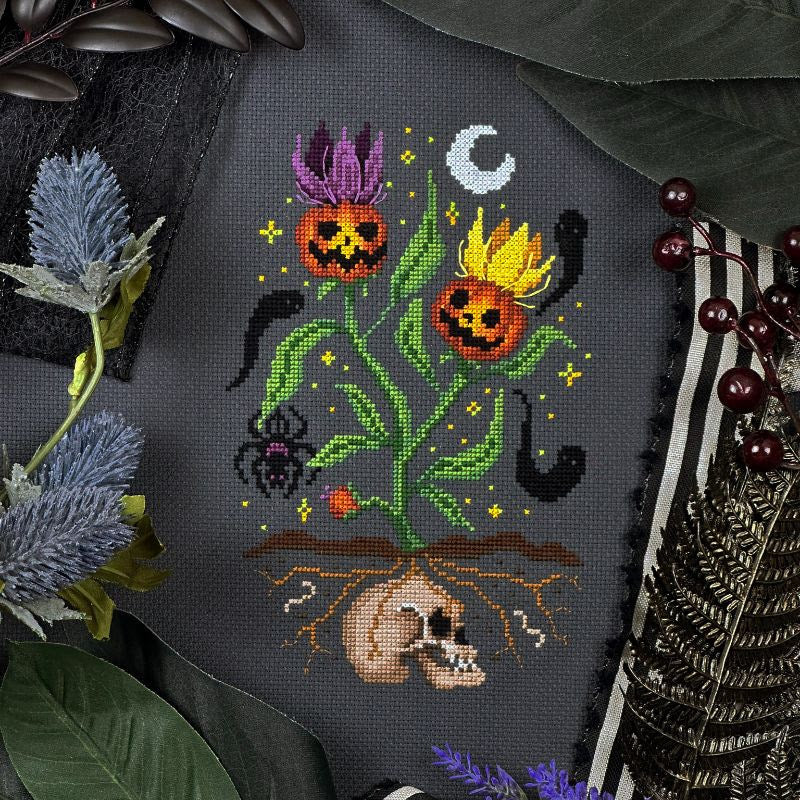 *PREORDER* Spooky Blooms ~ The Stitch Crypt ~ Nashville Needlework Market 2026